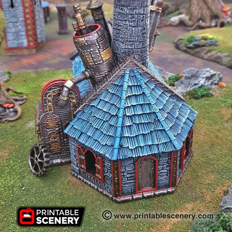 Dwarven Smithy – Printable Scenery 3D printed tabletop terrain