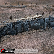 Trench Stairs – Trench Crusade compatible SystemHEX 3D printed terrain