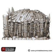 Lost Tribes Shaman's Hut – Printable Scenery 3D printed tabletop terrain