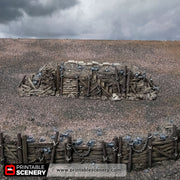 Trench Stairs – Trench Crusade compatible SystemHEX 3D printed terrain