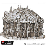 Lost Tribes Shaman's Hut – Printable Scenery 3D printed tabletop terrain