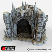 Lost Tribes Shaman's Hut – Printable Scenery 3D printed tabletop terrain