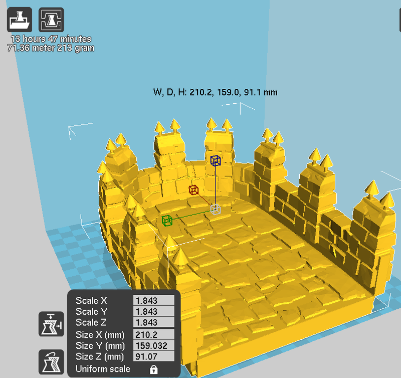 Winterdale War Cottage – Printable Scenery 3D printed tabletop terrain
