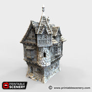 Port Winterdale Governor's Mansion – Printable Scenery 3D printed tabletop terrain