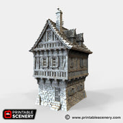 Port Winterdale Governor's Mansion – Printable Scenery 3D printed tabletop terrain
