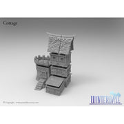 Winterdale War Cottage – Printable Scenery 3D printed tabletop terrain