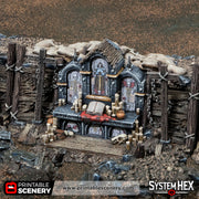 Trench Altar – Trench Crusade compatible SystemHEX 3D printed terrain