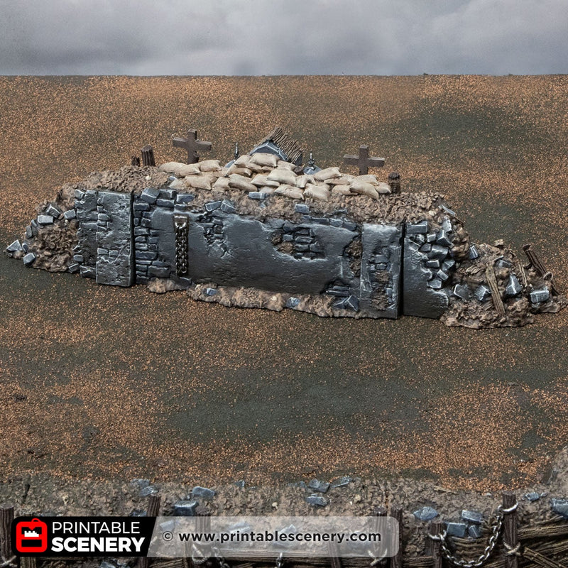 Trench Altar – Trench Crusade compatible SystemHEX 3D printed terrain