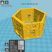 Winterdale War Tower – Printable Scenery 3D printed tabletop terrain