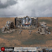 Trench Altar – Trench Crusade compatible SystemHEX 3D printed terrain