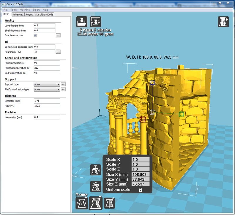 Port Winterdale Wizard Tower – Printable Scenery 3D printed tabletop terrain