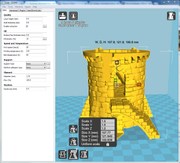 Port Winterdale Wizard Tower – Printable Scenery 3D printed tabletop terrain