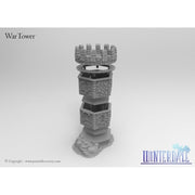 Winterdale War Tower – Printable Scenery 3D printed tabletop terrain