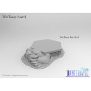 Winterdale War Tower – Printable Scenery 3D printed tabletop terrain