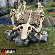 Lost Tribes Bone Bridge – Printable Scenery 3D printed tabletop terrain