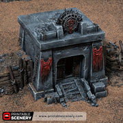 Trench Tomb – Trench Crusade compatible SystemHEX 3D printed terrain