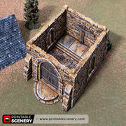 Small Chapel – Printable Scenery 3D printed tabletop terrain