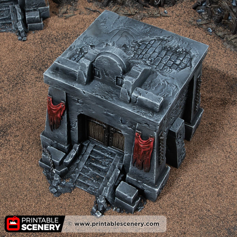 Trench Tomb – Trench Crusade compatible SystemHEX 3D printed terrain