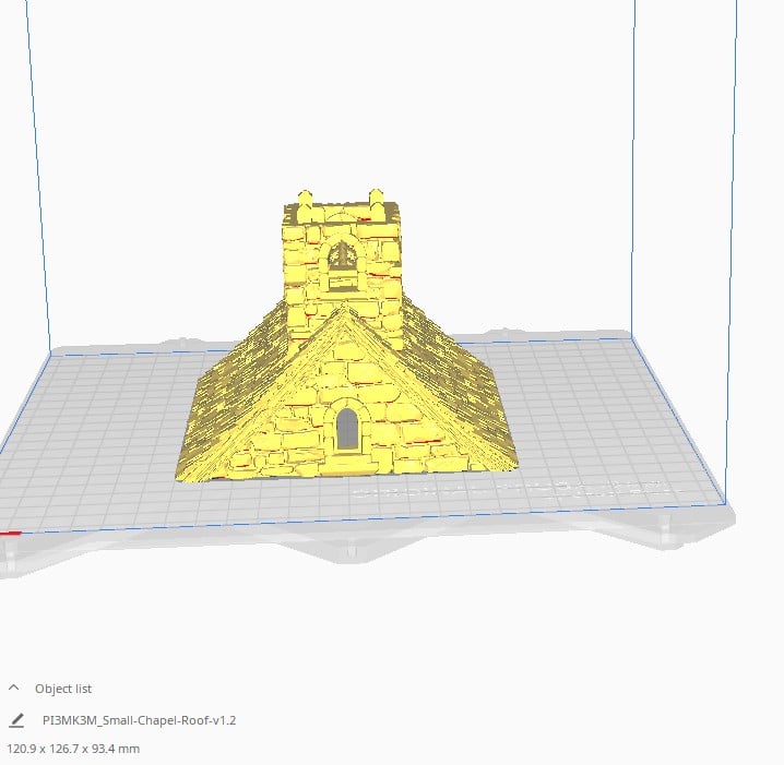 Small Chapel – Printable Scenery 3D printed tabletop terrain