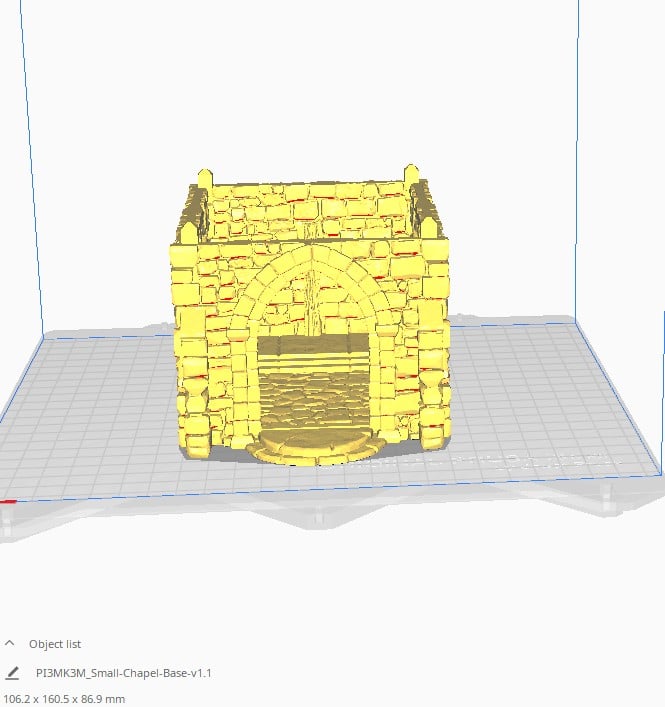 Small Chapel – Printable Scenery 3D printed tabletop terrain