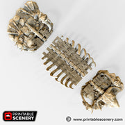 Lost Tribes Bone Bridge – Printable Scenery 3D printed tabletop terrain