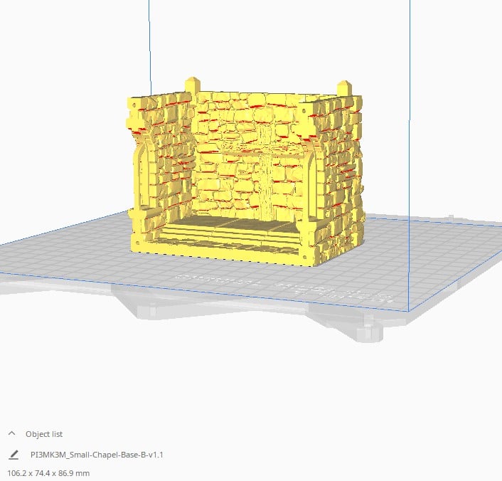 Small Chapel – Printable Scenery 3D printed tabletop terrain