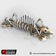 Lost Tribes Bone Bridge – Printable Scenery 3D printed tabletop terrain