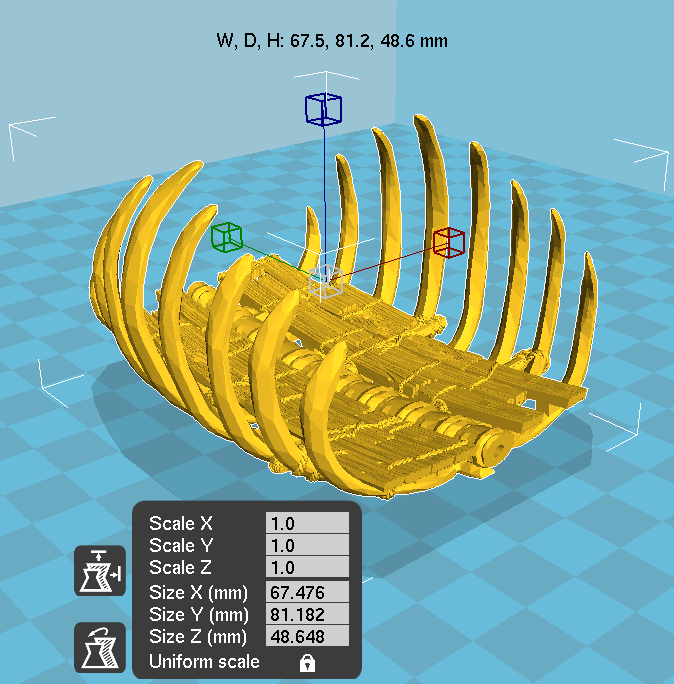 Lost Tribes Bone Bridge – Printable Scenery 3D printed tabletop terrain