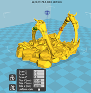 Lost Tribes Bone Bridge – Printable Scenery 3D printed tabletop terrain