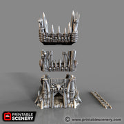 Lost Tribes Tribal Tower – Printable Scenery 3D printed tabletop terrain