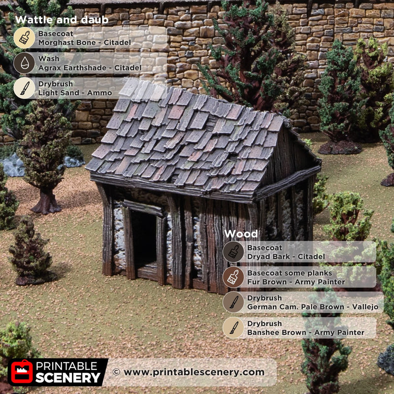 Osbert’s Shanty – Printable Scenery 3D printed tabletop terrain