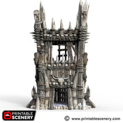 Lost Tribes Tribal Tower – Printable Scenery 3D printed tabletop terrain