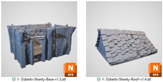 Osbert’s Shanty – Printable Scenery 3D printed tabletop terrain