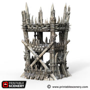 Lost Tribes Tribal Tower – Printable Scenery 3D printed tabletop terrain