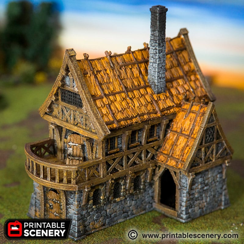 Port Winterdale Merchant – Printable Scenery 3D printed tabletop terrain