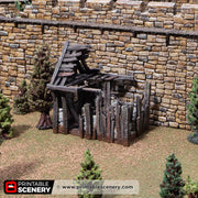 Ruined Osbert’s Shanty – Printable Scenery 3D printed tabletop terrain