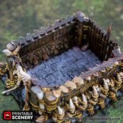 Lost Tribes Tribal House – Printable Scenery 3D printed tabletop terrain