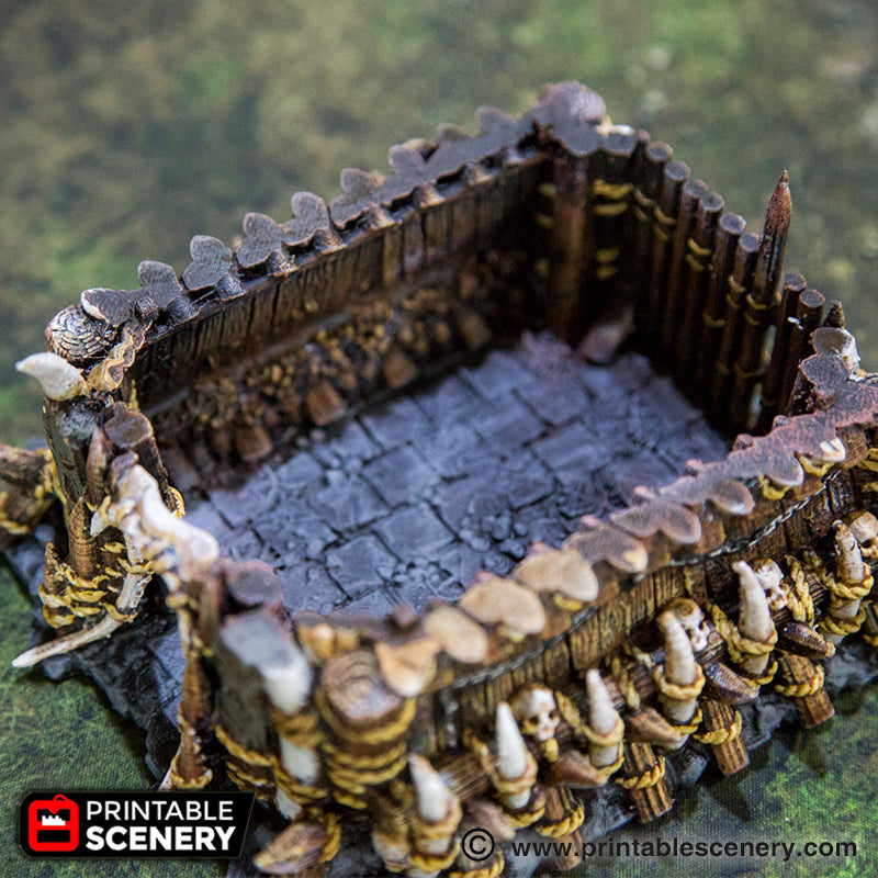 Lost Tribes Tribal House – Printable Scenery 3D printed tabletop terrain
