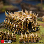 Lost Tribes Tribal House – Printable Scenery 3D printed tabletop terrain