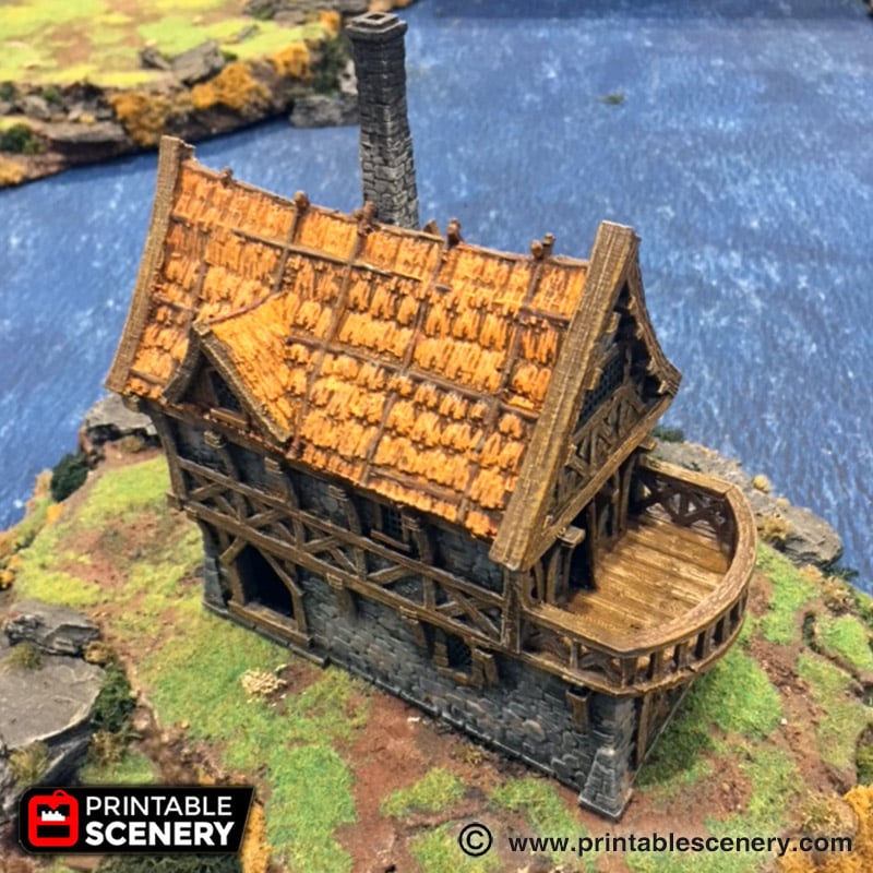 Port Winterdale Merchant – Printable Scenery 3D printed tabletop terrain