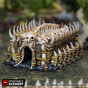 Lost Tribes Tribal House – Printable Scenery 3D printed tabletop terrain