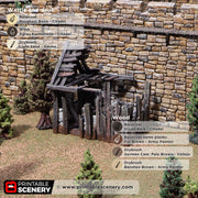 Ruined Osbert’s Shanty – Printable Scenery 3D printed tabletop terrain