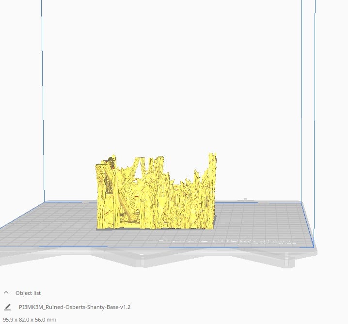 Ruined Osbert’s Shanty – Printable Scenery 3D printed tabletop terrain