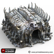 Lost Tribes Tribal House – Printable Scenery 3D printed tabletop terrain