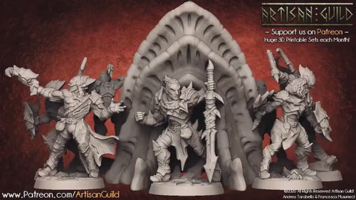 Scourgeland Survivor E dnd mini - Dungeons and Dragons | Female | Fighter | Barbarian| Human 5e Fantasy  Pathfinder 2e 5e Tabletop Mini RPG