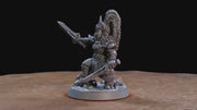 Ishtara, Queen of Golemmar - Artisan Guild | D&D | Female Gnome | NPC | Fighter | 32mm | Pathfinder | Frostgrave | TTRPG | Wargaming