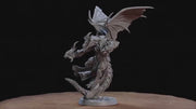 Flamagath Blackflame 28/32mm mini - Artisan Guild | Dragon | Dragonkin | Dragonborn | Sorcerer | Wizard | Warlock | Pathfinder | Wargaming
