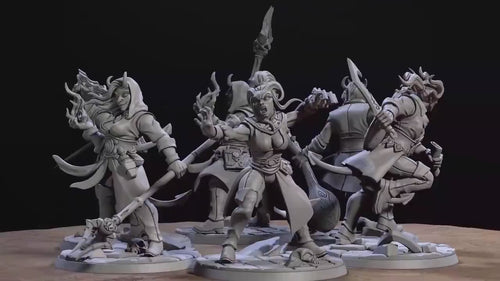 Mezzalfiend Trickster - Artisan's Guild | Tiefling | DnD | Pathfinder | Fantasy | Ranger | Fighter | Wizard | Rogue | Sorcerer | Pack