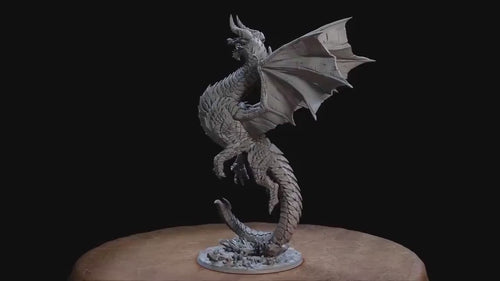 Azgrathok the Chaos Dragonlord mini - Artisan Guild | Dragon | Drake | Legendary | Tiamat | Gargantuan | Pathfinder | Wargaming