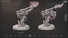 Lava Admiral - dnd miniature - Cast N Play Vulcan Dwarves | Dwarf 32mm | Fighter | Cleric | Paladin | Barbarian | Artificer | Pathfinder